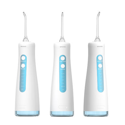 Rechargeable AOW07 Oral Water Flosser With 4 Nozzles 300ML Water Tank 1600 Times/Minute Pulsation