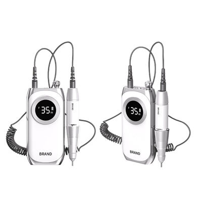 35000RPM Electric Nail Drill Professional Nail File Drill Acrylic Nails Kit for Manicure and Pedicure with 6pcs drill bits