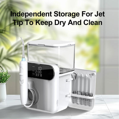Oral Irrigator 1000ml UV Disinfection Dental Washing Machine Display Screen Cordless Water Flosser with Toothbrush