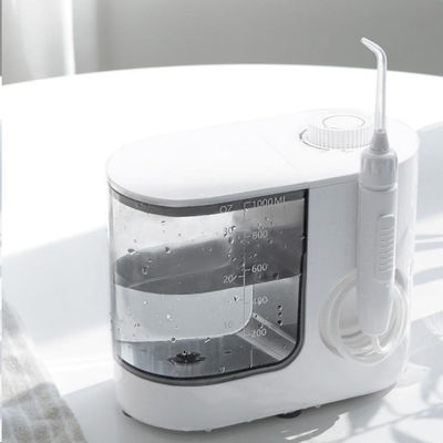 Multifunctional 200ml/M Table Top Flosser , Waterproof Teeth Cleaner Water Jet